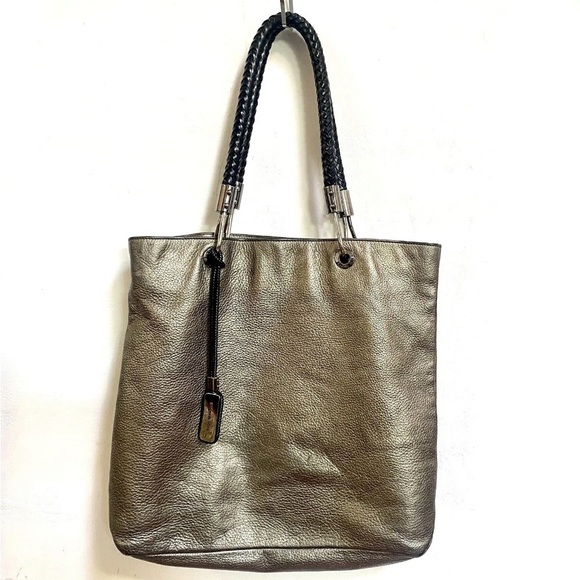 Michael Kors Collection , Skorpios Shopper Tote,Gold - Picture 3 of 10